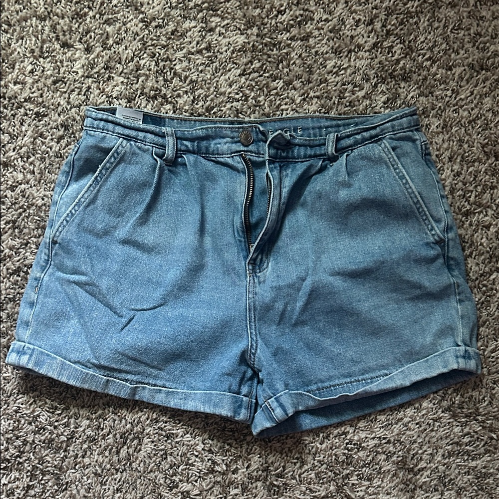 American Eagle Outfitters Light Blue Jean Shorts